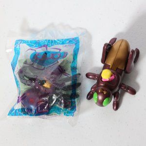 Burger King Toy Bug Rider: Grasshopper Figure Vintage 1998 & Spider Lot of 2